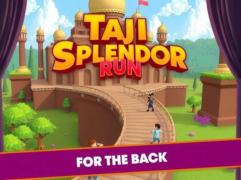 Taj Splendor Run in Action Taj Splendor Run Game Screenshot